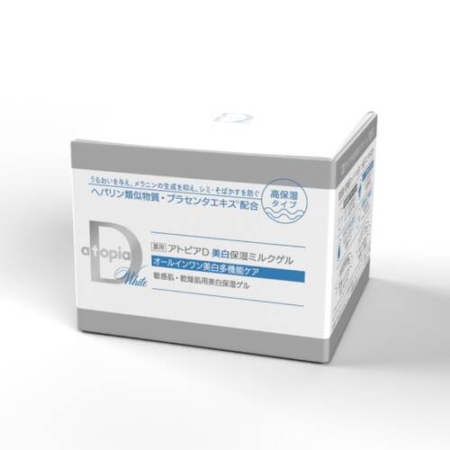 薬用アトピアD 美白保湿ミルクゲルの通販 - 【メイクアップ