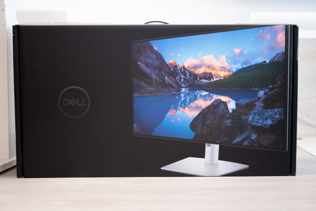 Dell U3223QE レビュー／4K32インチUSB-Cディスプレイを買う！シンプル