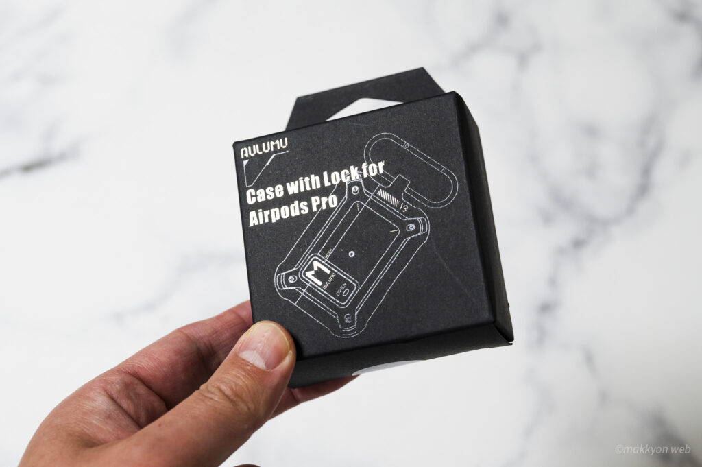 AirPods Proを落下させないためのラッチ付きケース、aulumu A19