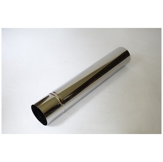 アウトドア専用ステンレス煙突 径80 半直管 457mm 商品詳細│薪