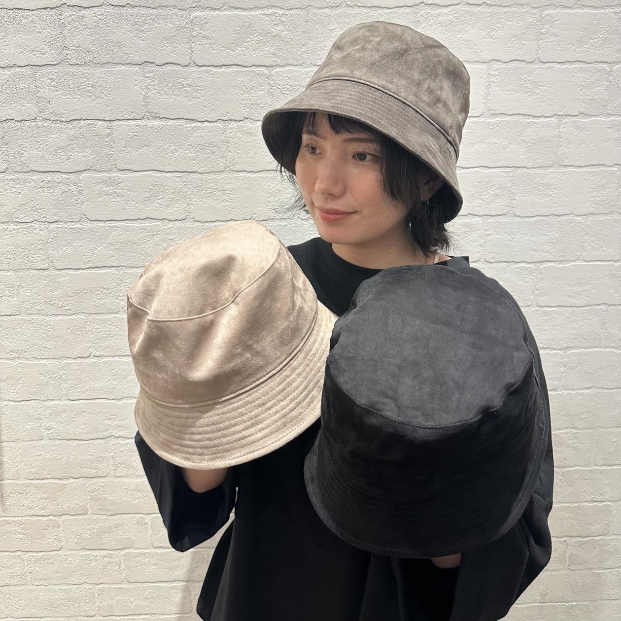 新商品のご紹介】 スエードバケットハット - CREST+ | モラージュ菖蒲