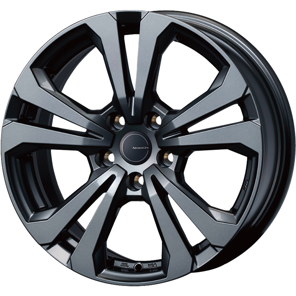 A3 8V DBA-8VCXS(アウディ)のスタッドレスタイヤセットのホイール(17