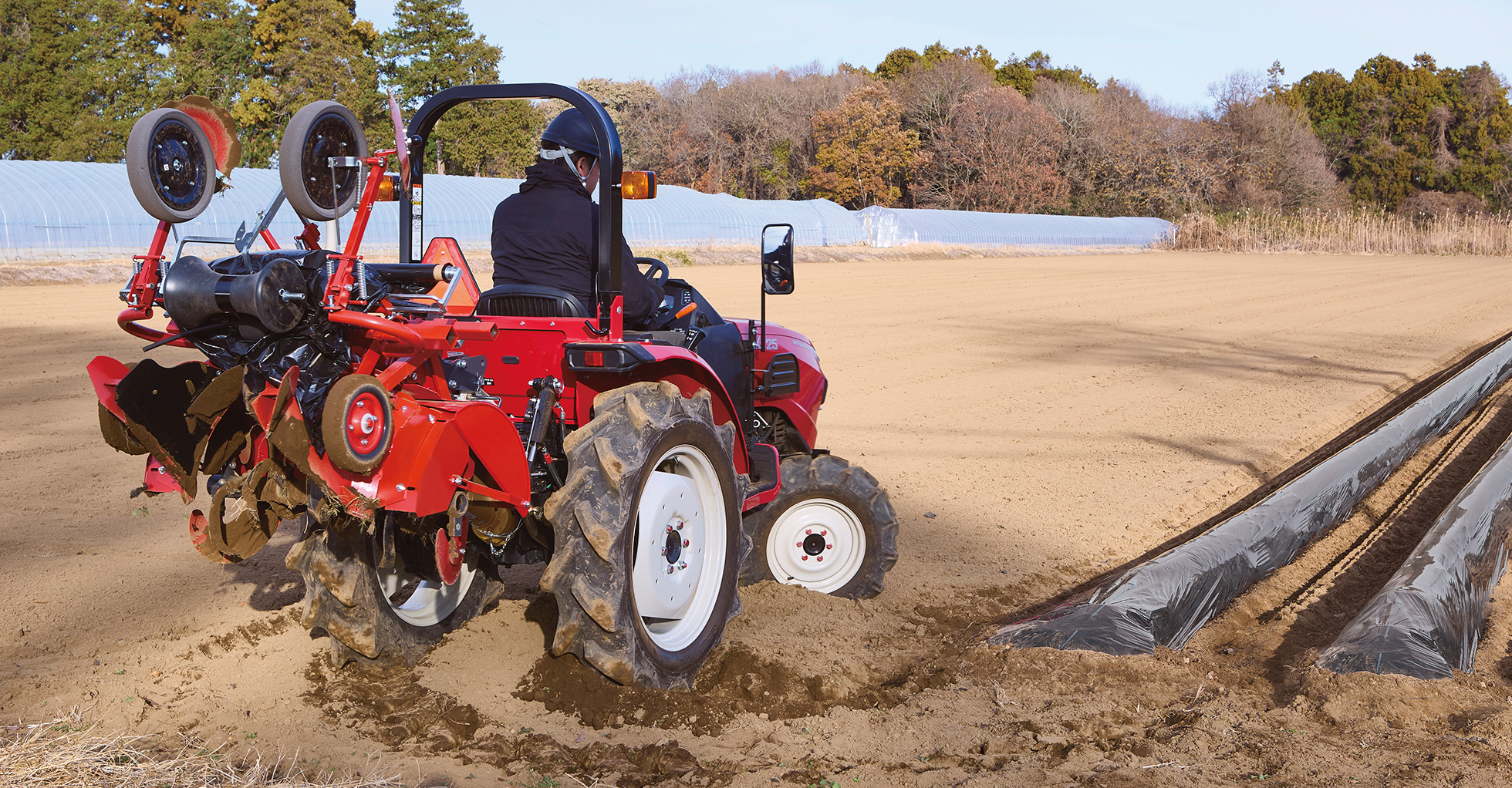 旋回性能｜Tractor XS18・20・23・25｜製品情報｜三菱マヒンドラ農機