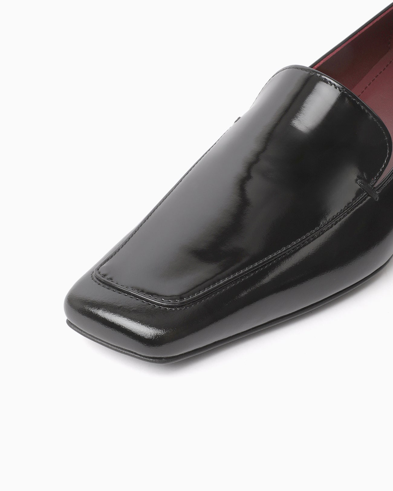 Cowhide Leather Loafers - black - Mame Kurogouchi