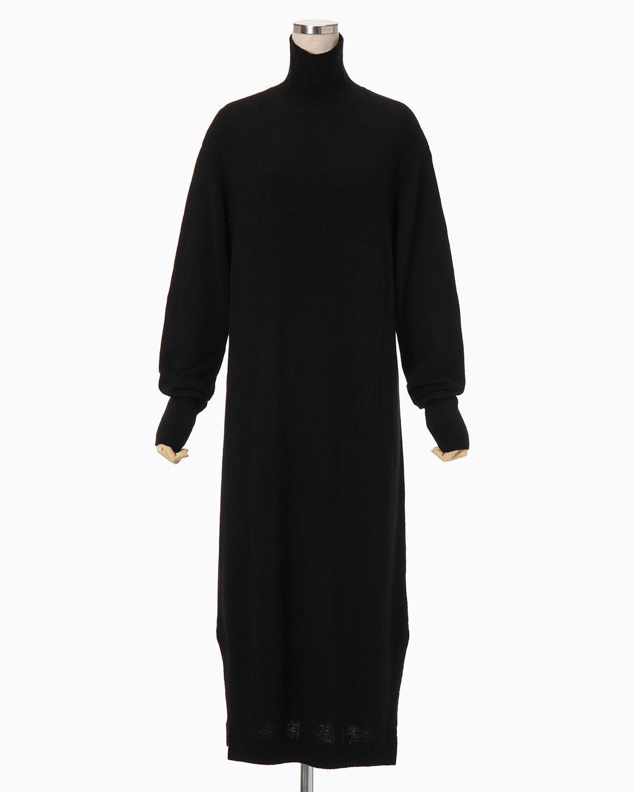 16 Basic Cashmere High Neck Knit Dress - Mame Kurogouchi