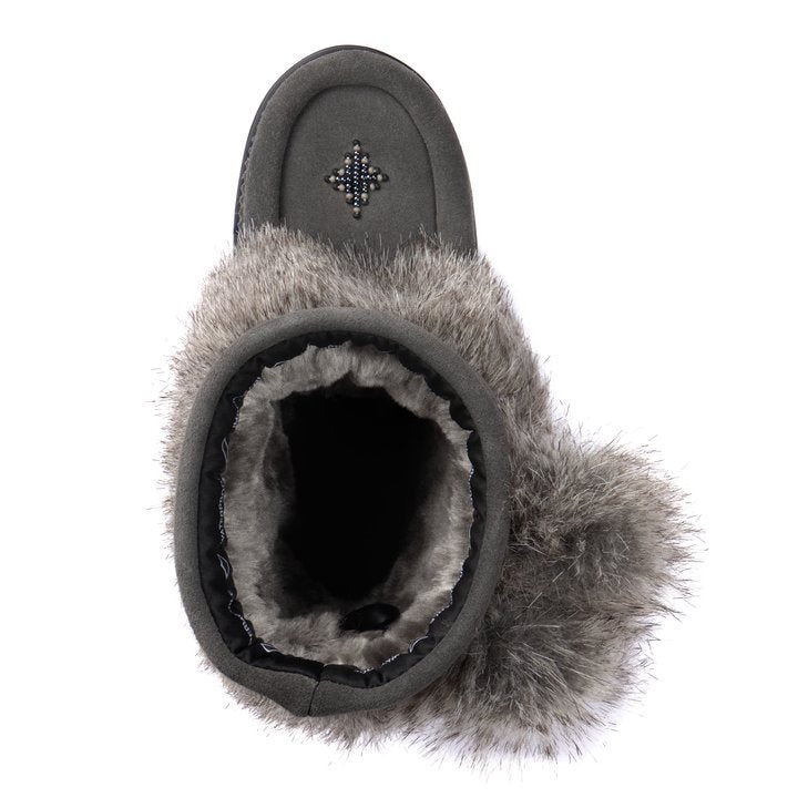 Waterproof Faux Fur Kids Snowy Owlet Winter Boot Manitobah