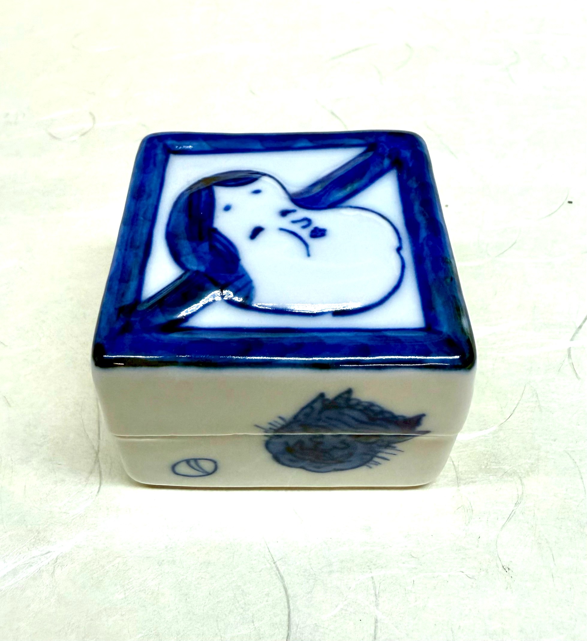 香合 福枡 高野昭阿弥 桐箱入