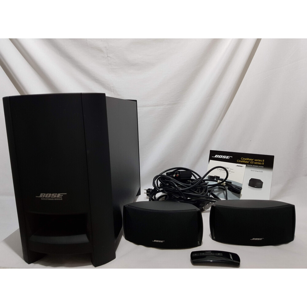 Manual de instruções Bose CineMate Series II (Português - 124 páginas)