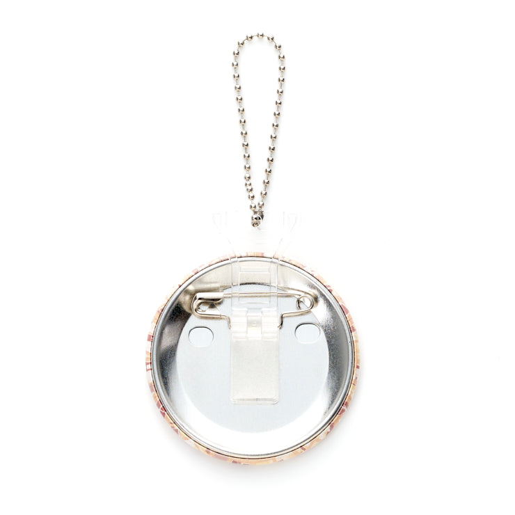 街まち】缶バッジチャーム(スタンド付き）/レトロ 名古屋｜地図グッズ