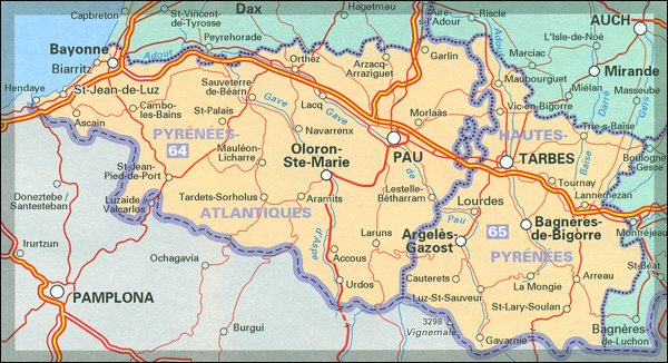 0342 Hautes-Pyrenees, Pyrenees-Atlantiques 西ヨーロッパ-フランス