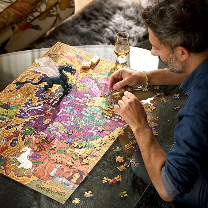 Scotland Whisky 1000 Piece Puzzle - Shop Mapworld