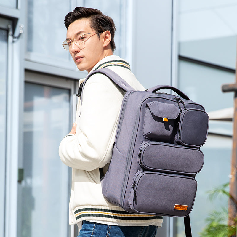 VersaPack MR9004: Multifunctional Urban Commuter Backpack 17.3