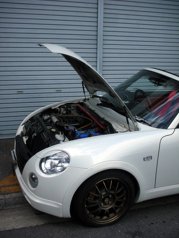 コペン用ボンネットダンパー