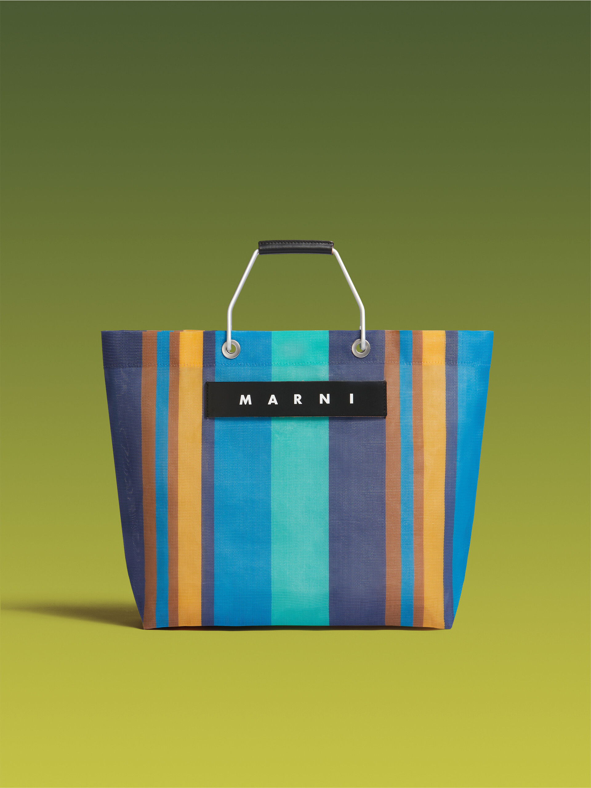 ナルシスブルー MARNI MARKET STRIPE BAG | Marni