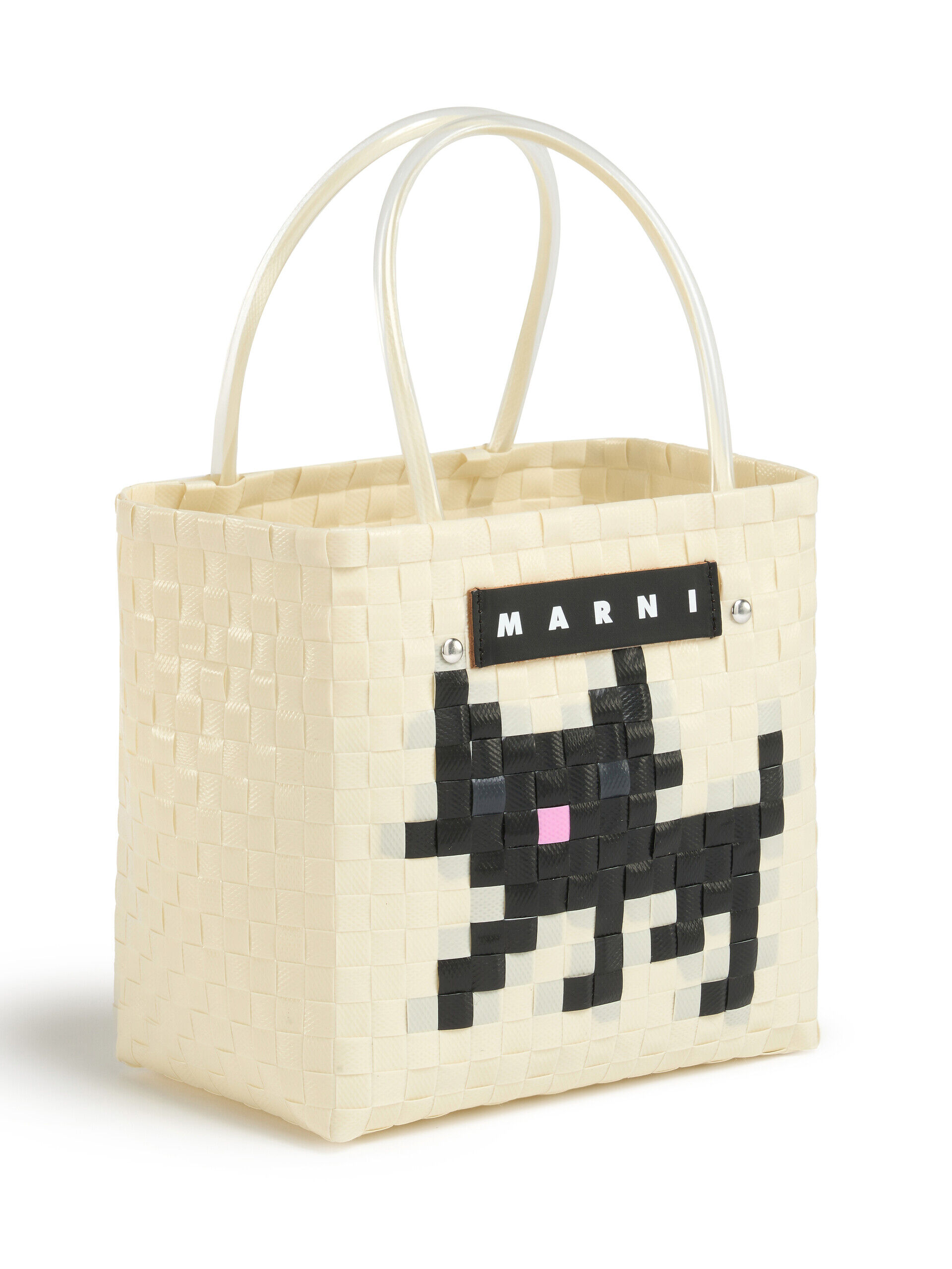 ブラック キャット MARNI MARKET ANIMAL BASKET BAG | Marni