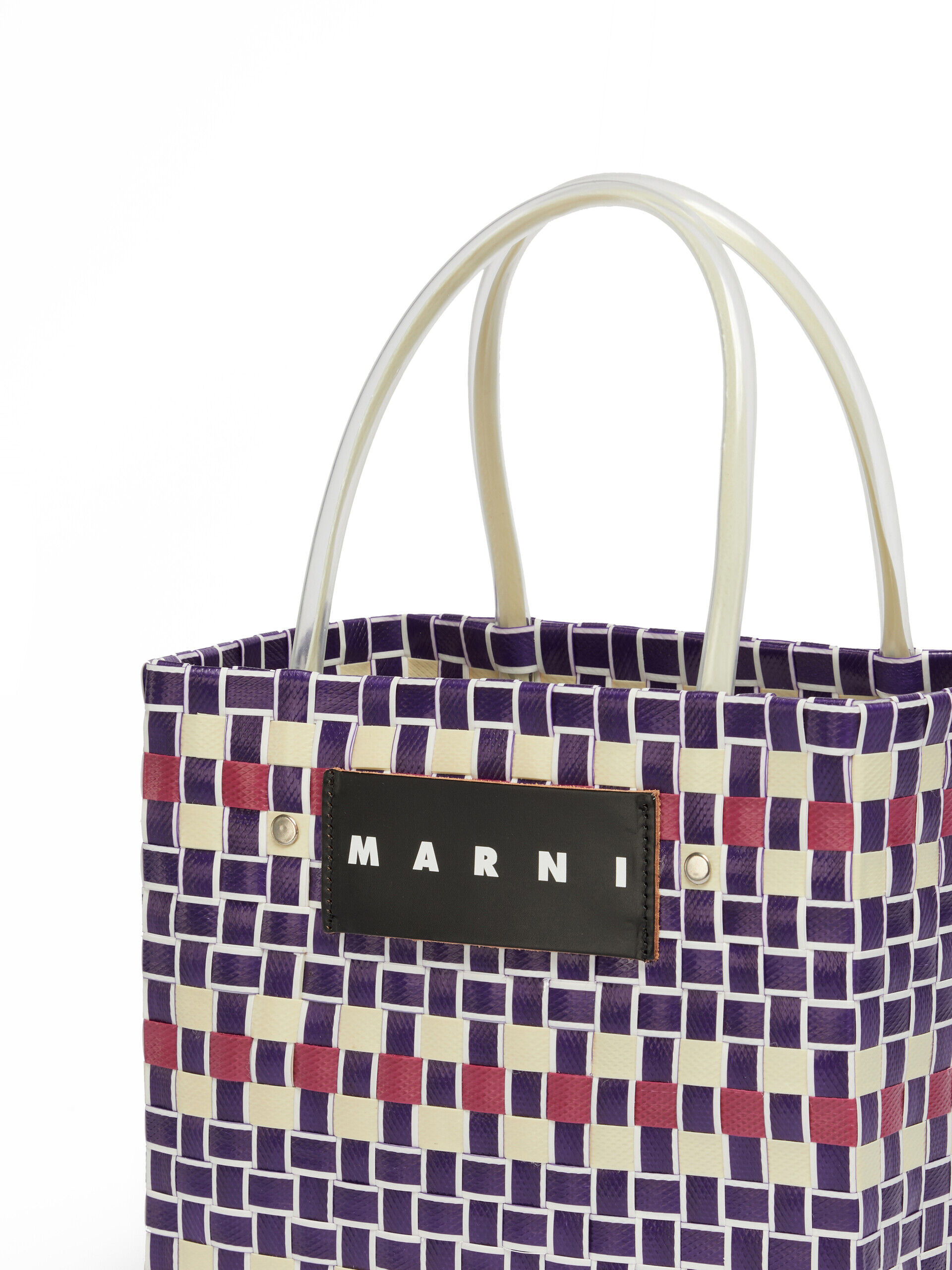 パープル MARNI MARKET ミニ バスケットバッグ | Marni