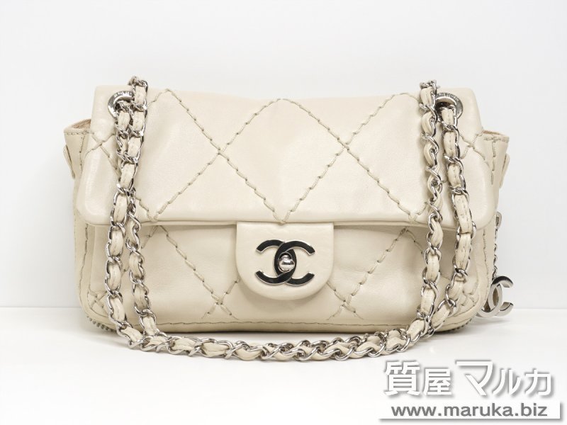 シャネル ワイルドステッチ チェーンバッグの買取・質預かり｜大阪の