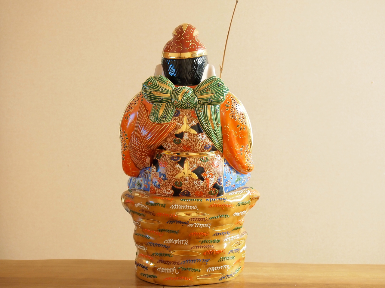 九谷焼 15号戎 盛付 九谷焼マルヨネ 陶芸窯和陶房