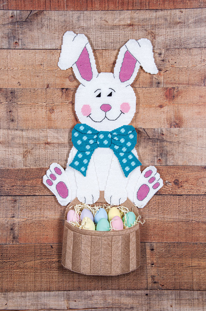 Bunny Basket Plastic Canvas Wall Hanging Kit – Mary Maxim