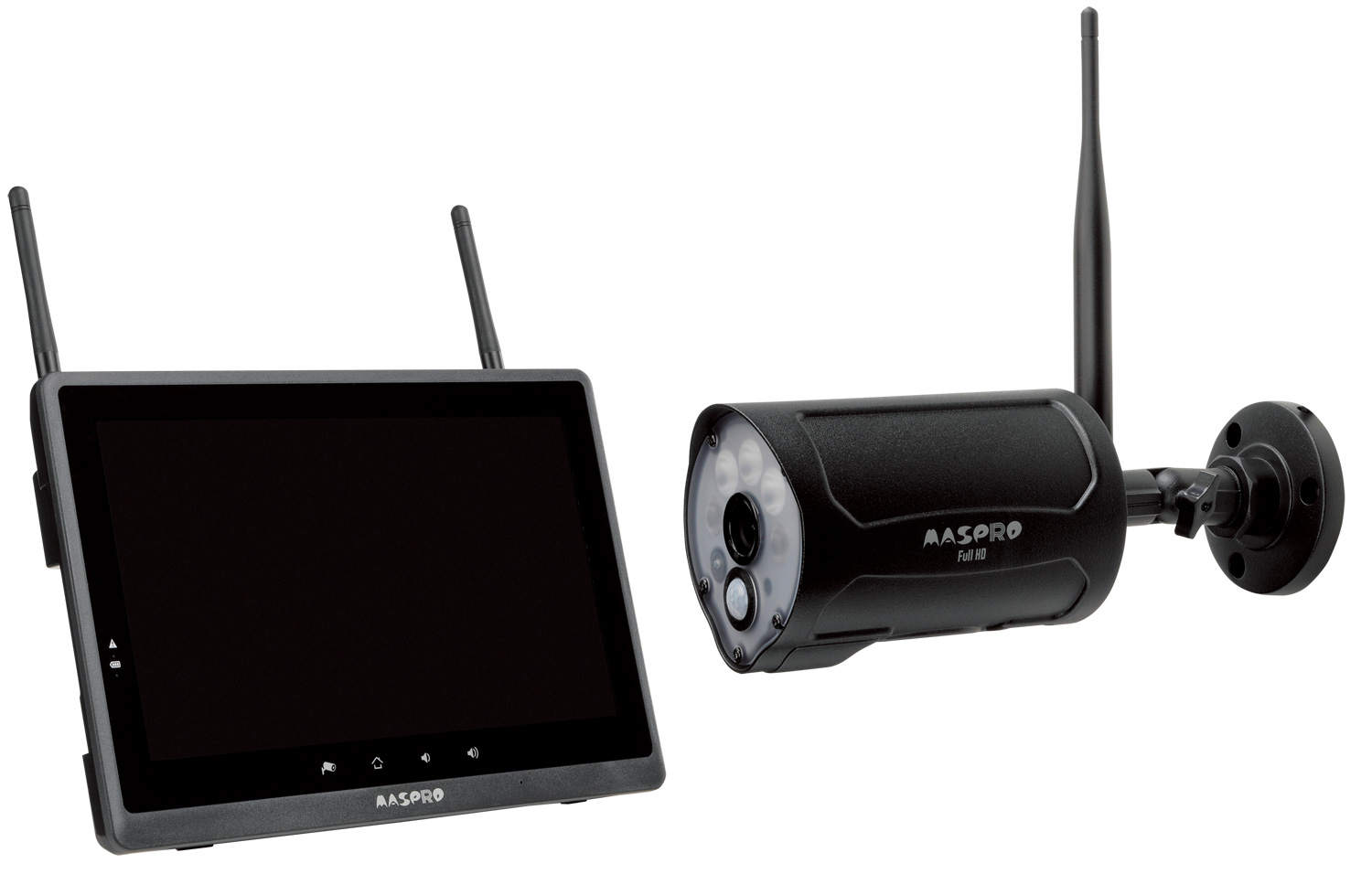モニター＆ワイヤレスHDカメラセット WHCBL10ML | マスプロ電工