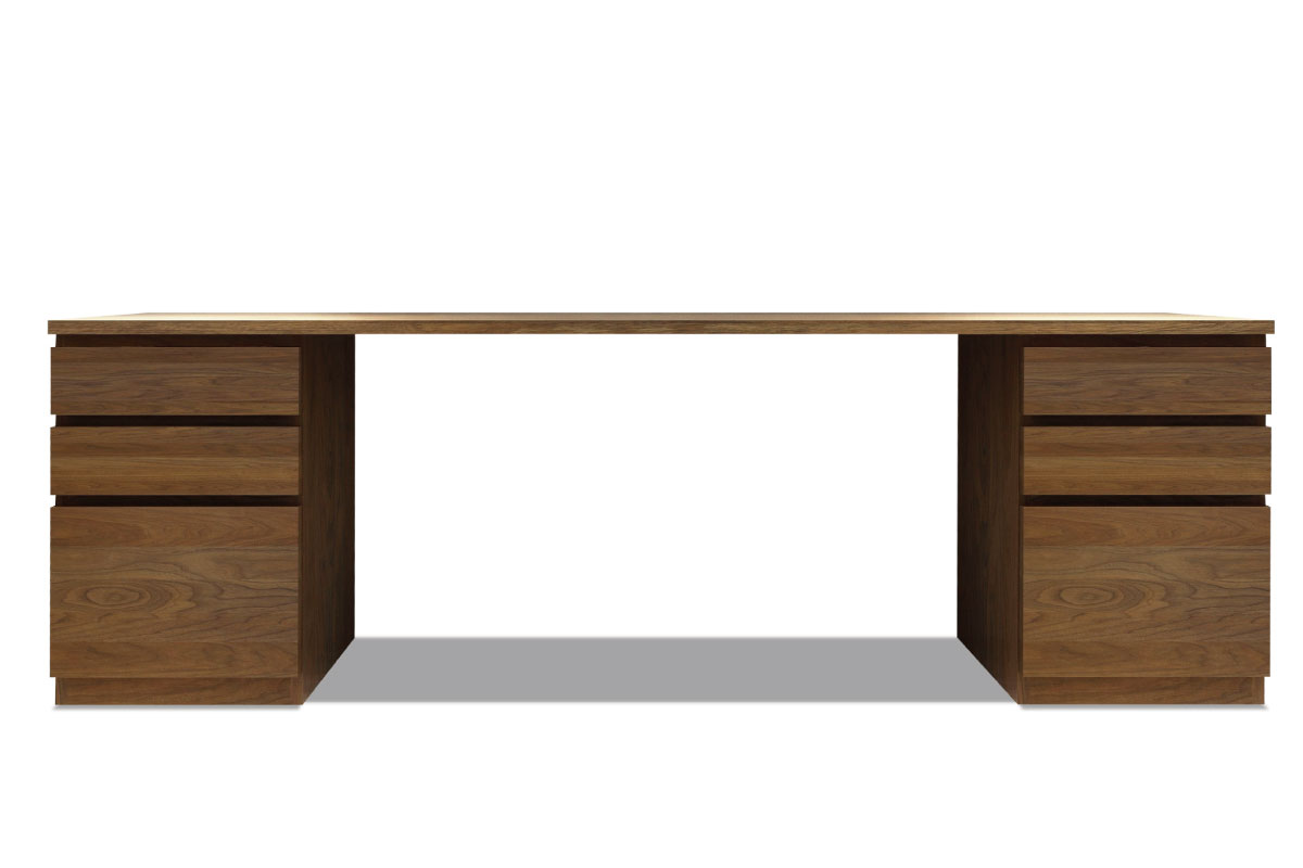 NOTE SYSTEM DESK SET-C1(幅220cm)の通販 / マスターウォール