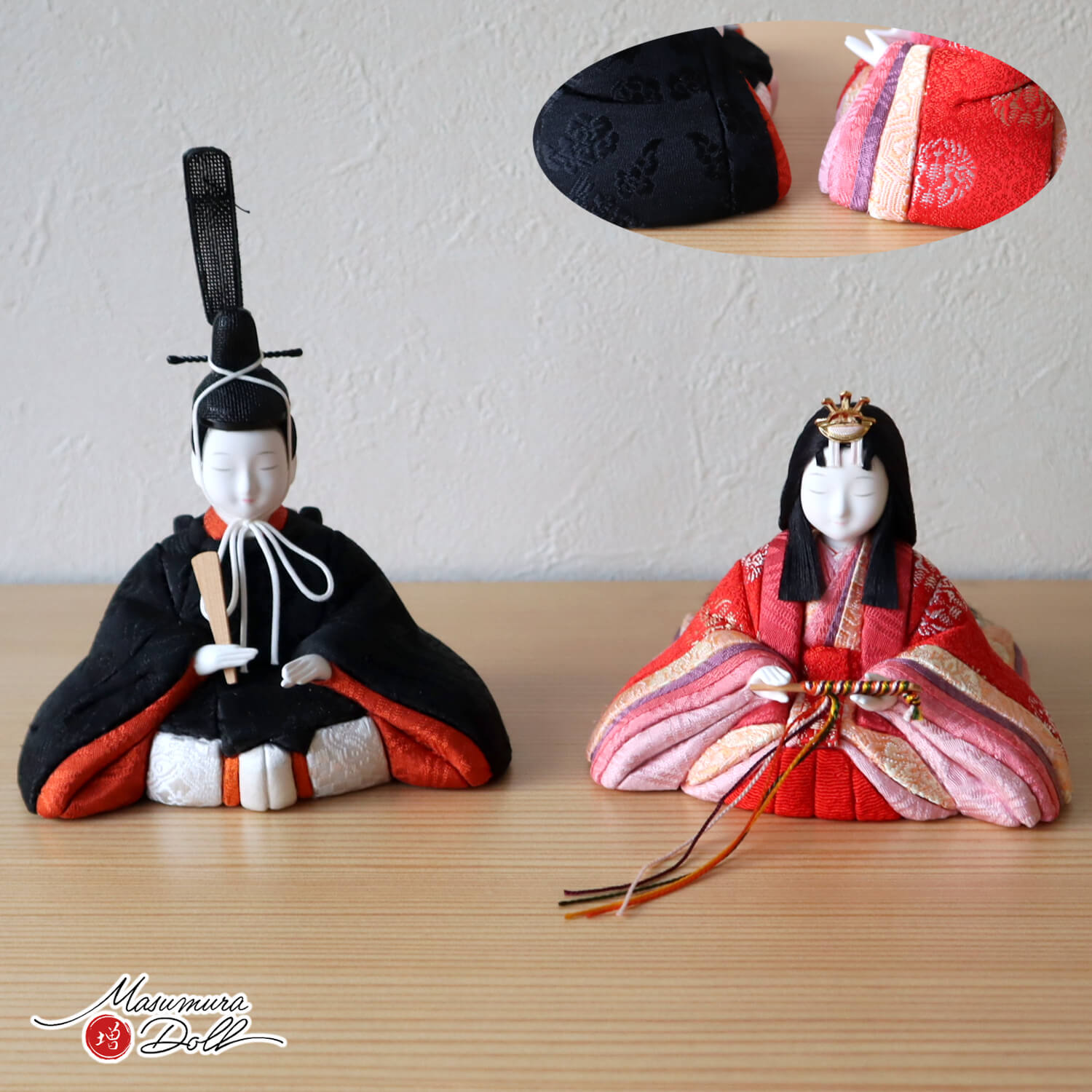 伝統的工芸品 三世・金林真多呂作 「美桜」正絹(誉勘商店謹製・雲鶴紋