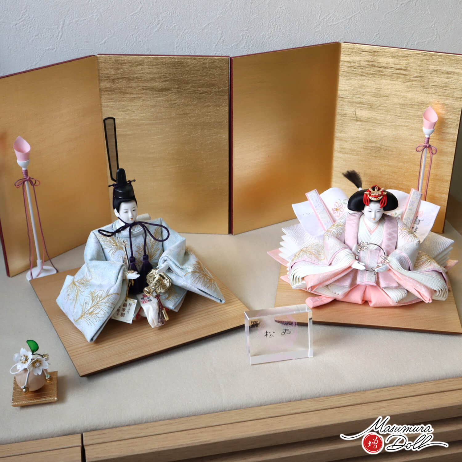 雛人形 小出松寿 コンパクト モダン おしゃれ インテリア ひな人形