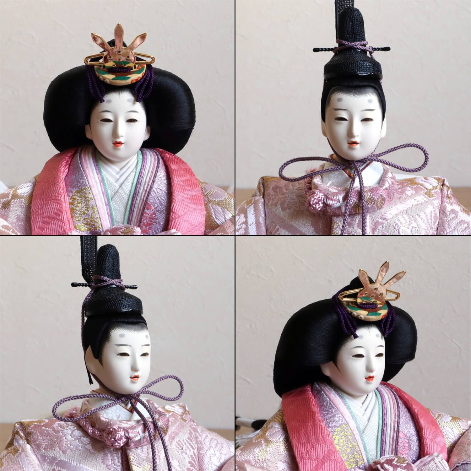 雛人形 ひな人形 おひなさま 平安雛幸 京11番正絹西陣織 〆切染 有職雛