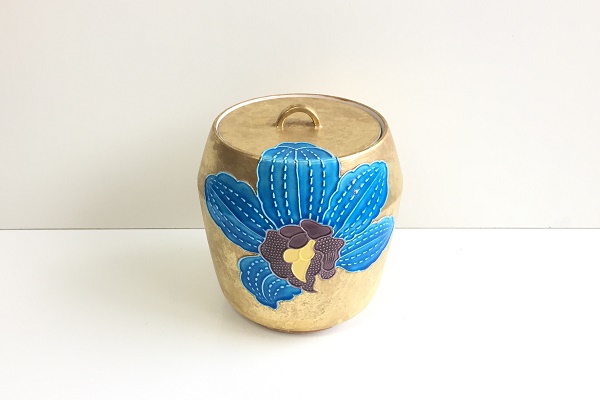 水指 金叩 蘭 平安御室窯作販売|通販