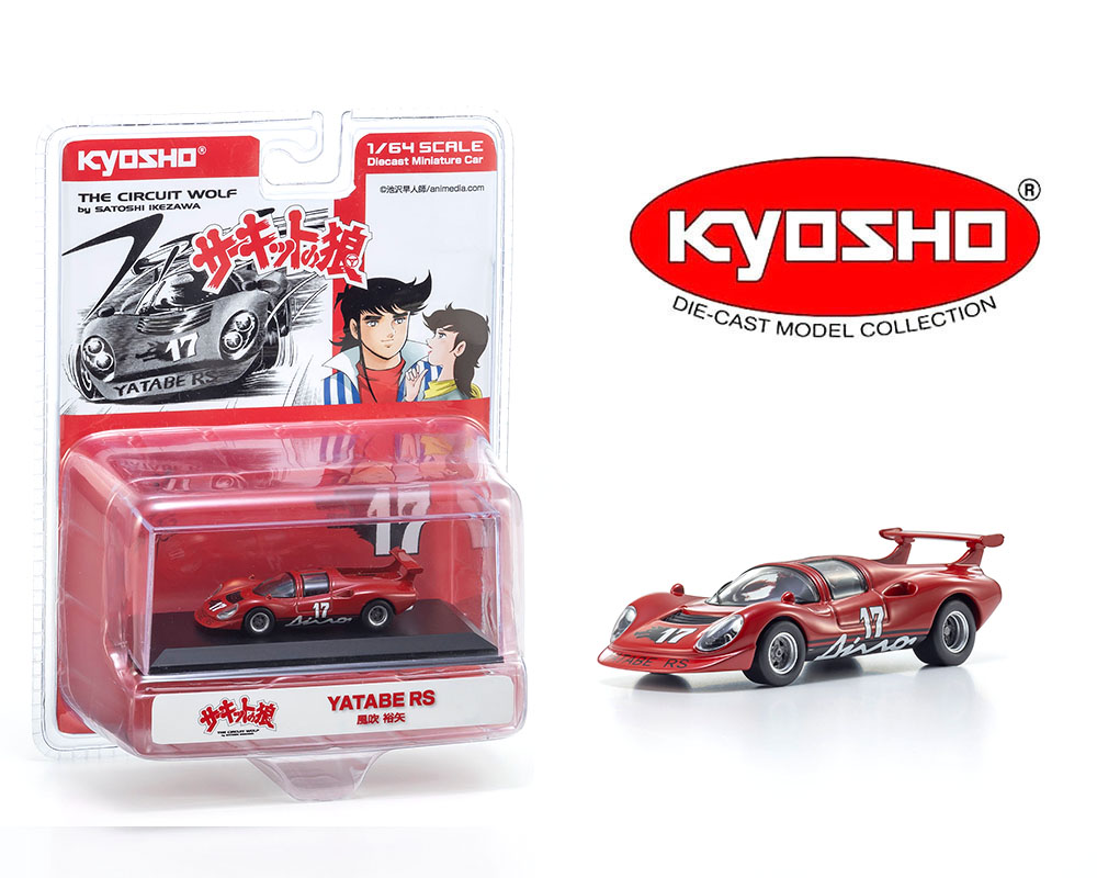 Kyosho 1:64 Circuit Wolf YATABE RS - Red - Limited Edition - M & J