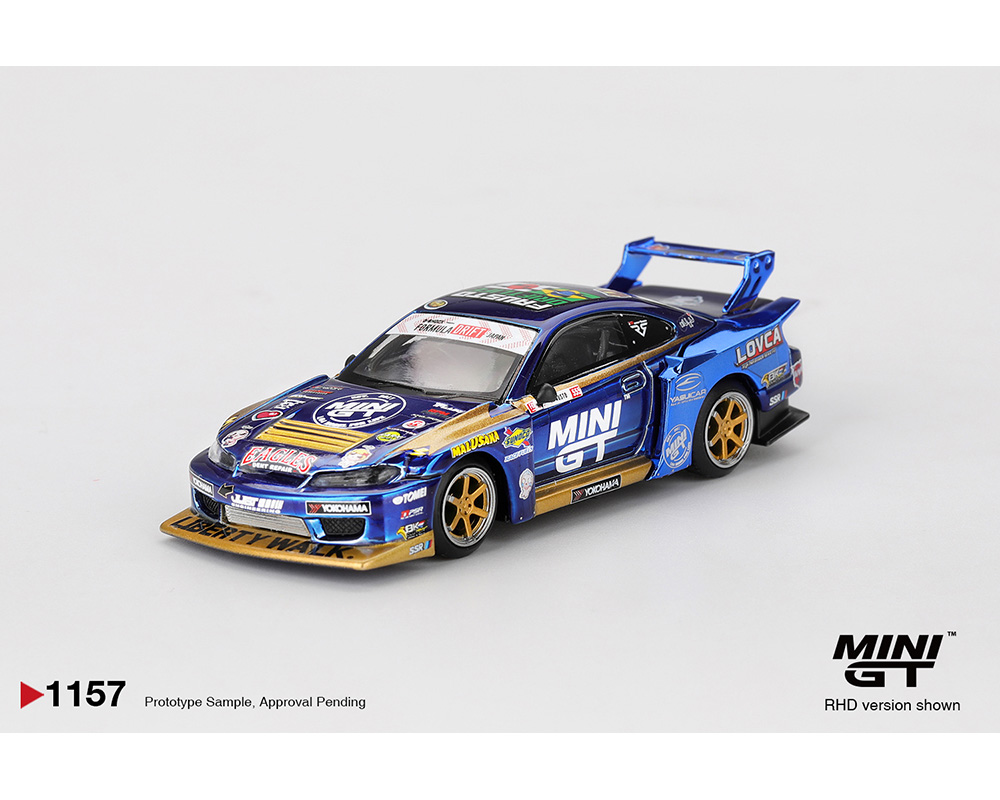 Preorder) Mini GT 1:64 Nissan LB-Super Silhouette S15 SILVIA #555
