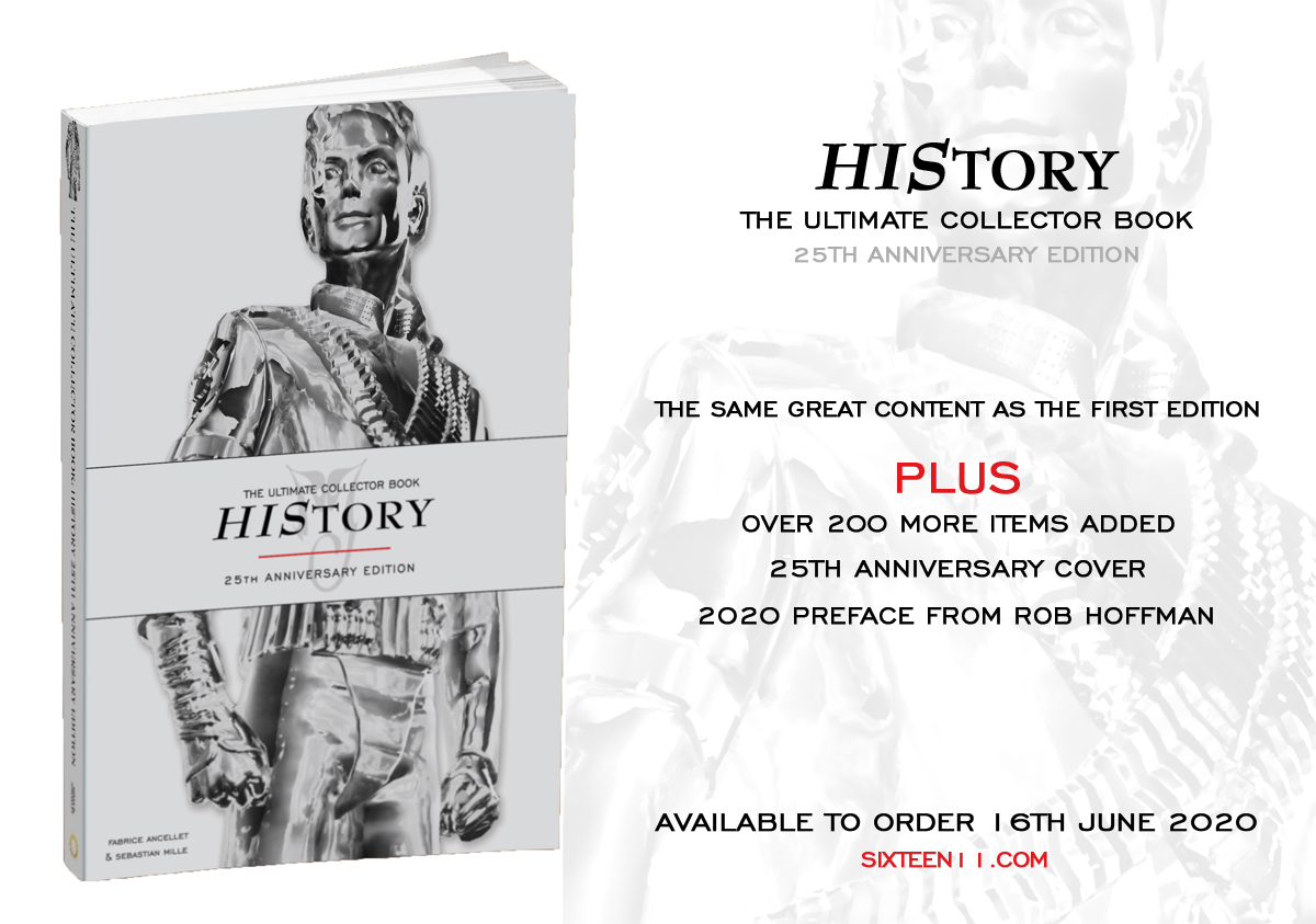 HIStory 25th Anniversary Edition of the Ultimate Collector Book