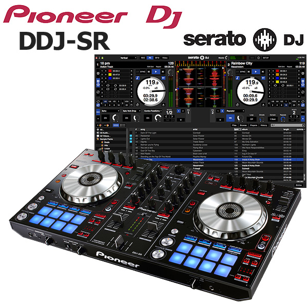 Pioneerミドルクラス人気コントローラーDDJ-SR DDJ-RR 徹底比較 | DJ