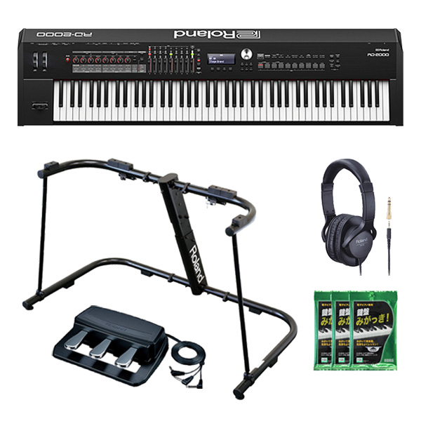 希少完動品 ROLAND RD-500 スタンドペダル ピアノ シンセサイザー 希少