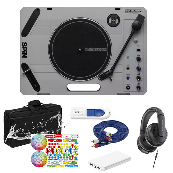 Reloop】【動画あり】ポータブルターンテーブル「SPIN」が業界に新たな