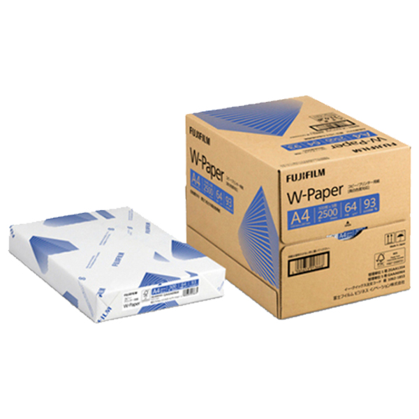 富士フィルム A4 コピー用紙 W-Paper 2500枚 ZGAA1354 | リサイクル