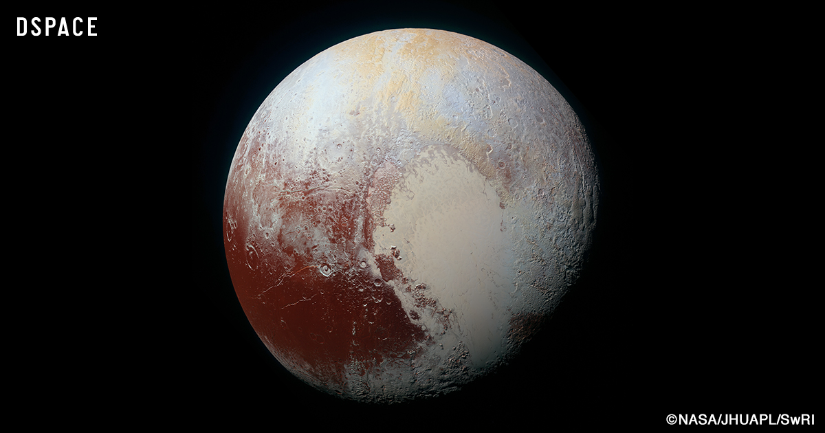 漂う冥王星の海｜三菱電機 DSPACE