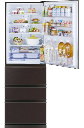 三菱電機 冷蔵庫：Nシリーズ MR-N40M トップ