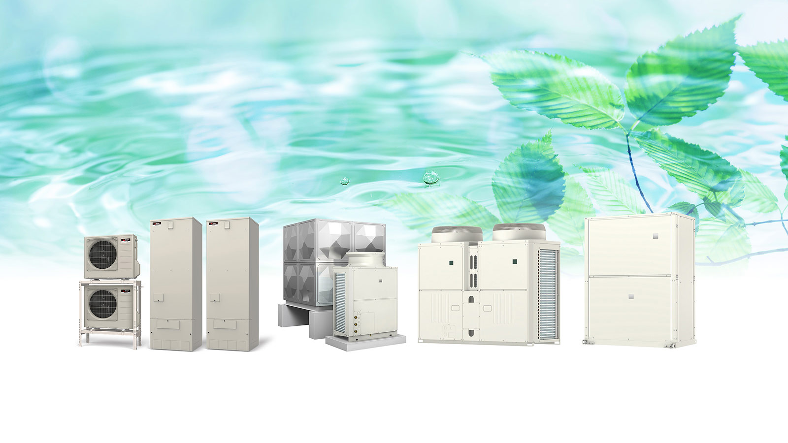 業務用ヒートポンプ給湯機｜三菱電機