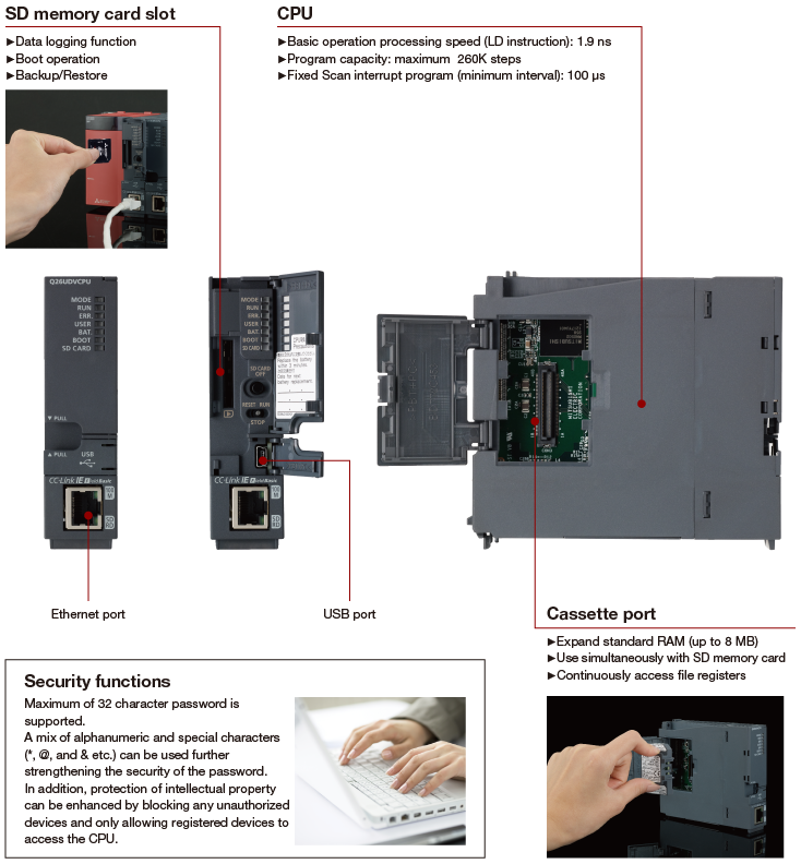 Universal model QCPU CPU | Controllers MELSEC-Q Series | Products