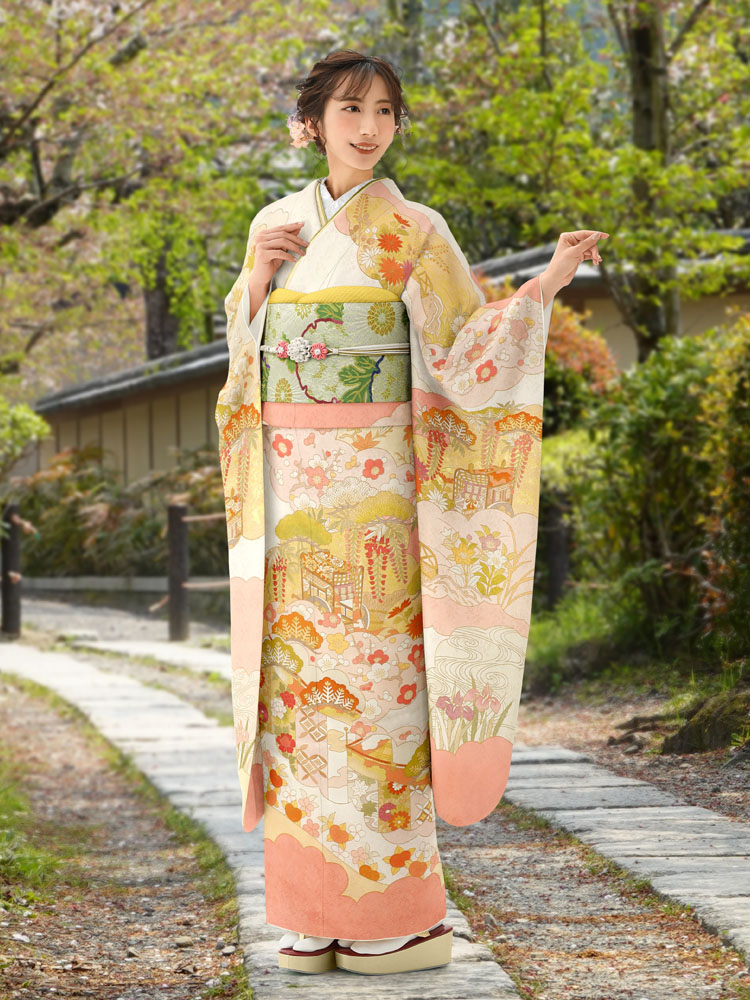 ピンク振袖一覧｜やさしく華やかな振袖を岐阜で試着｜三ツ星