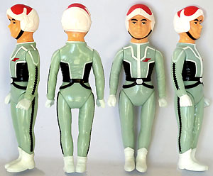 ウルトラセブン Vintage ソフビ/ウルトラ警備隊