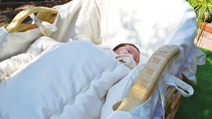 ゆりかご・ベビーベッド | 籐家具職人の店みうらラタン