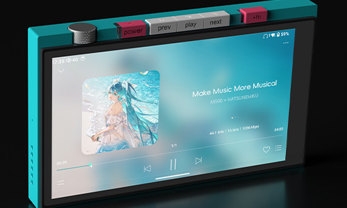 M500 Hatsune Miku Edition - HiBy -ミックスウェーブ株式会社