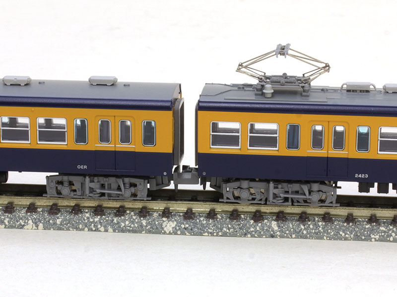 小田急2400形・旧塗装・台車振替試験 4両セット | マイクロエース