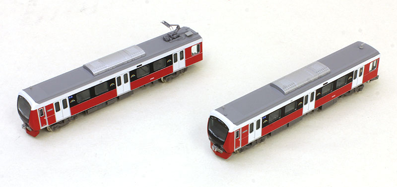 静岡鉄道A3000形(パッションレッド)2両編成セット(動力付き