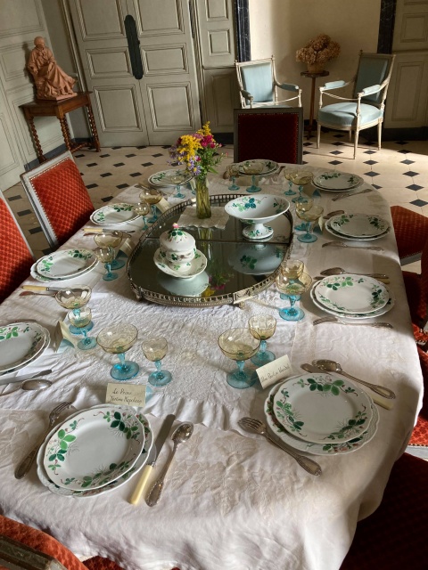 アンティークプレート デザート皿 イチゴ FRAISE フランス クレイユ