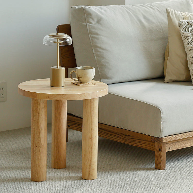 円形 サイドテーブル 国産 北欧ナチュラルモダン｜miion - miion｜北欧
