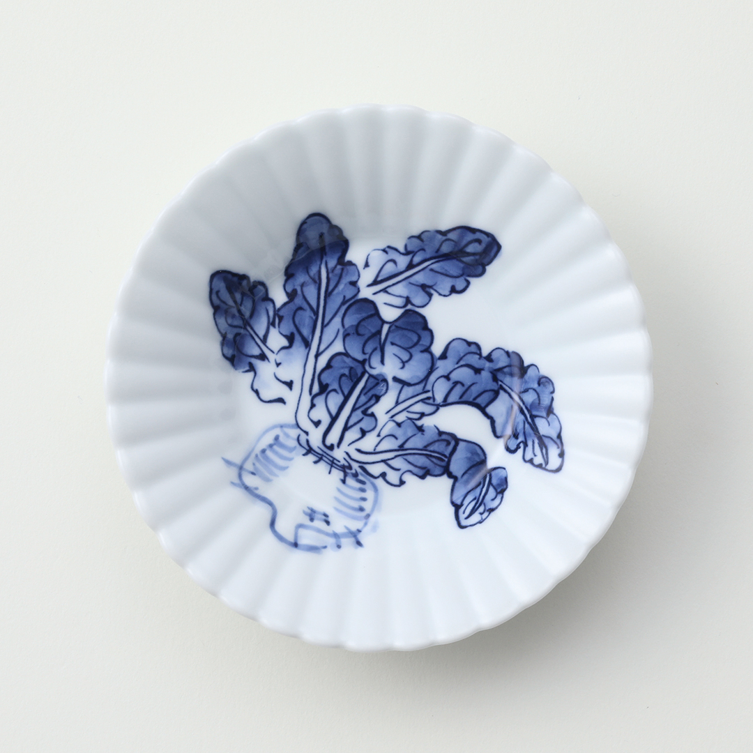 平戸蕪絵豆皿 ｜ みかわち焼 三川内焼- 総合サイト