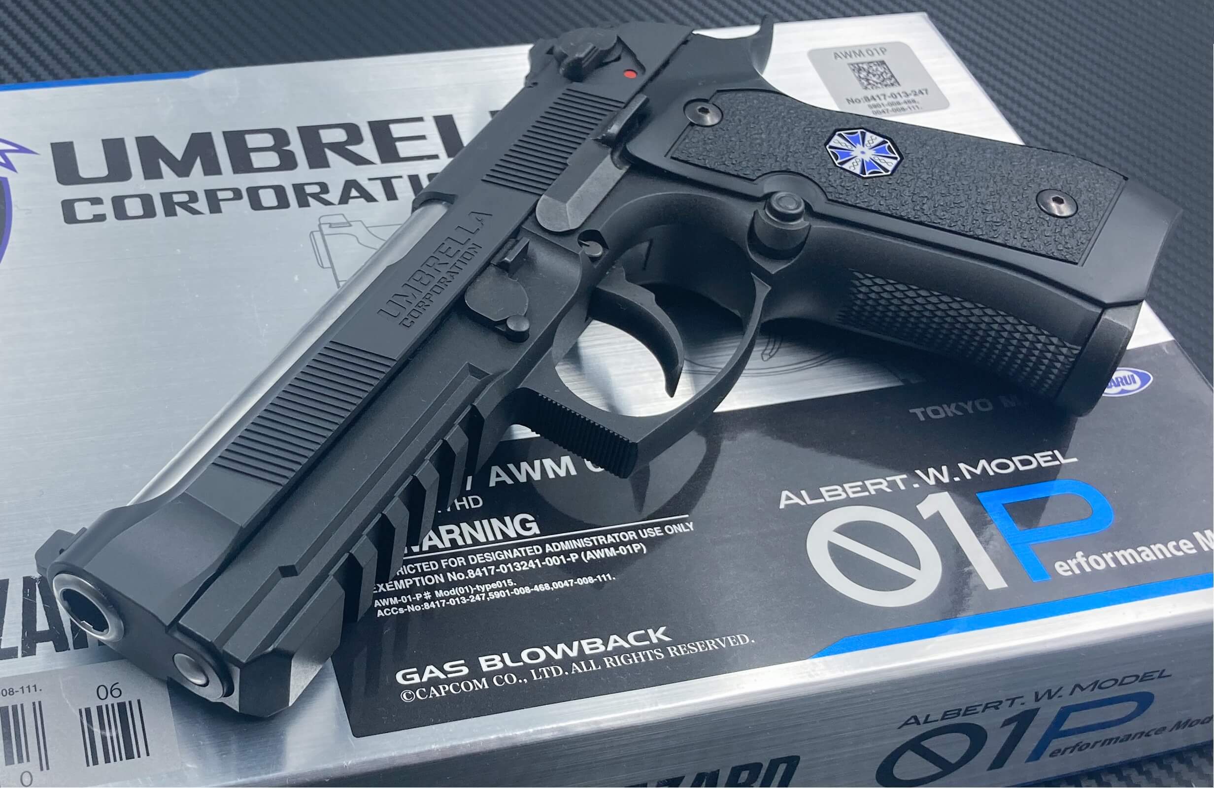 マルイ製 アルバート01Pをレビュー！ウェスカーの考えが反映された新生